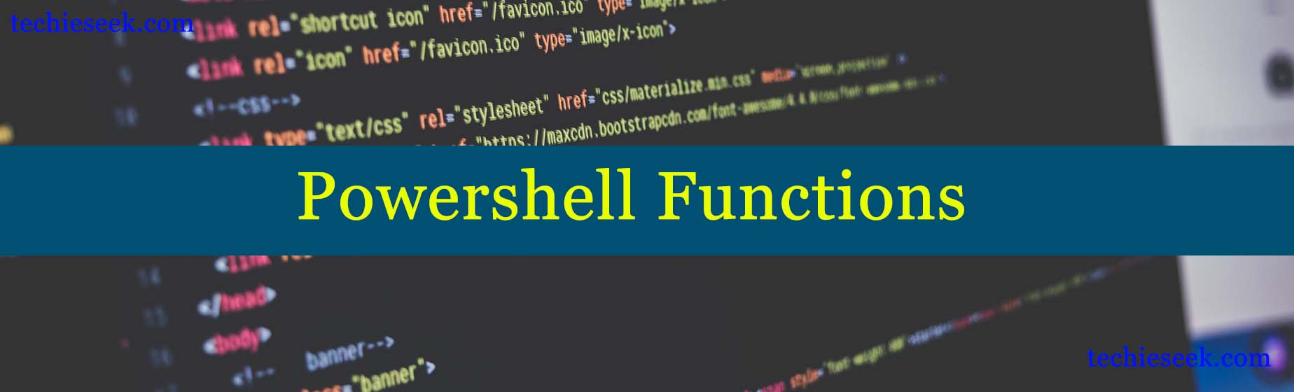 powershell functions
