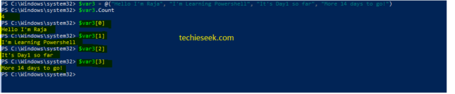 Powershell Arrays Learn Powershell In 30 Minutes 9396